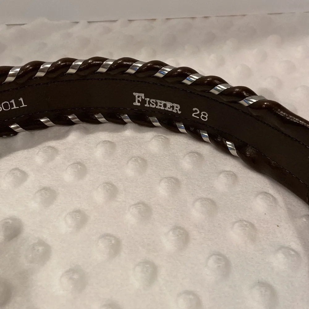 Fisher Western/Rodeo Leather Belt